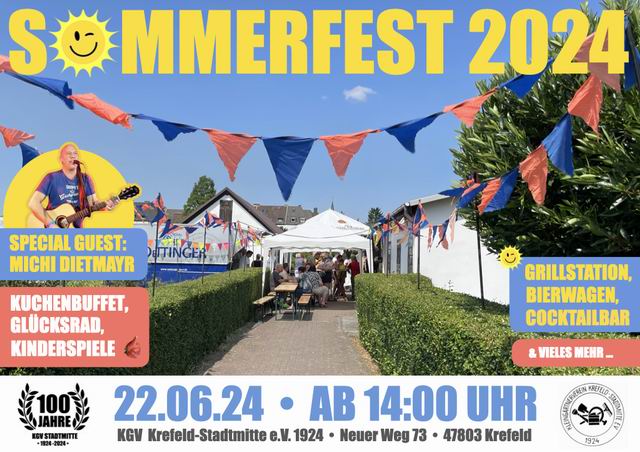 Flyer Sommerfest